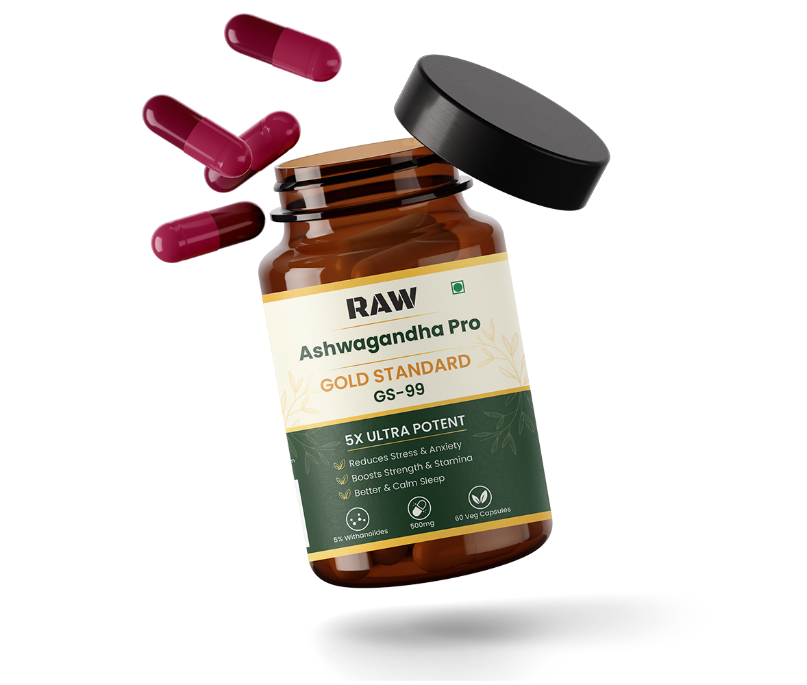 Ashwandha suppliment lable design